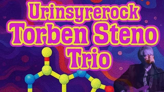 Koncert : Torben Steno Trio - Urinsyrerock